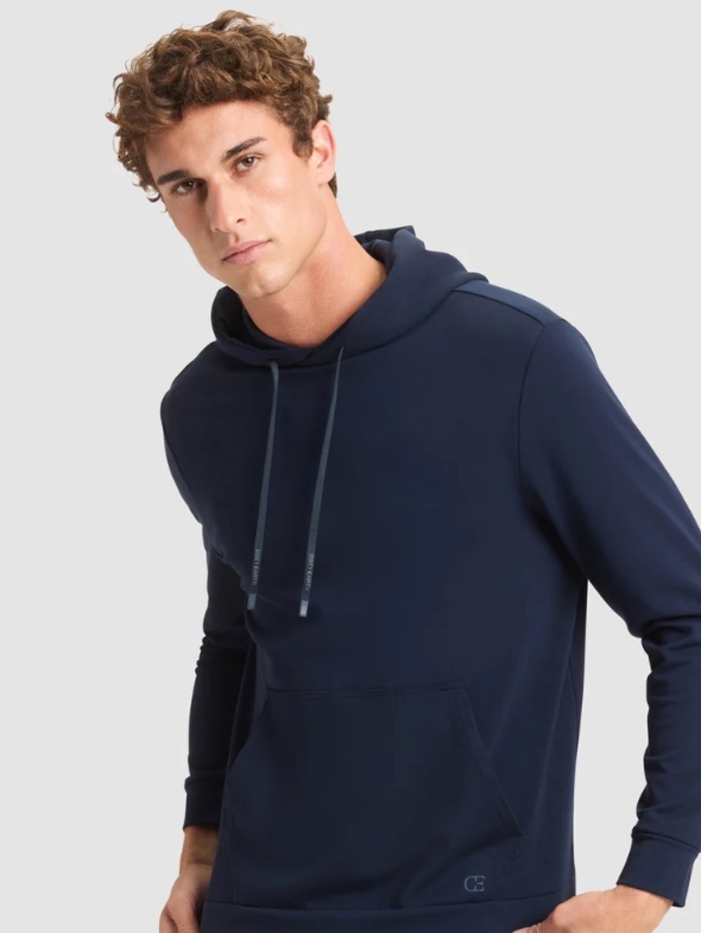 Men’s Cozy Earth brushed bamboo hoodie sz M